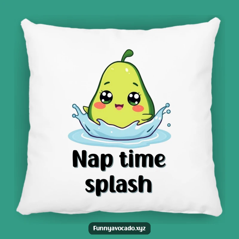 Funny Googly Eye Avocado Pillow: Splashy Comfort, Perfect Accent Gift